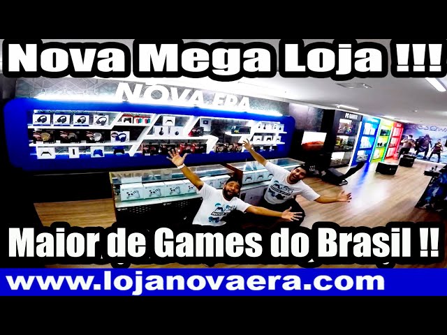 Nova Loja Gigante !!! Nova Era Games !!! Vai parar o Brasil !!! Santa  Efigênia SP 